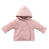 Kipp Baby Pink Rib Jacket + Beanie