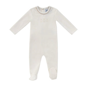 Kipp Baby Stone Bunny Footie