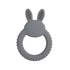 Adorbz Grey Baby Bunny Teether