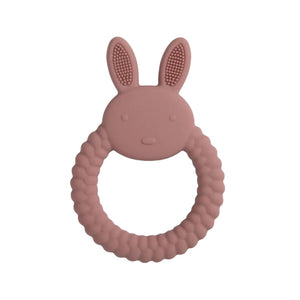 Adorbz Mauve Baby Bunny Teether