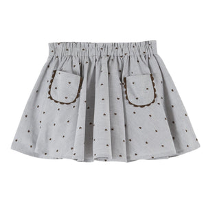 Emile et Ida Coeur Jacquard Skirt