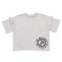 The New Society Grey Melange Reine Girl Tee