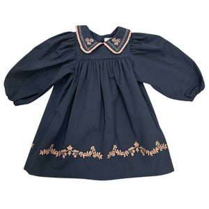 Cera una Volta Navy Blue Sofia Dress
