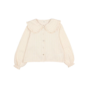 Buho Ivory Lurex Blouse