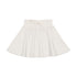 Lil Legs Pure White Basic Ribbed Skirt