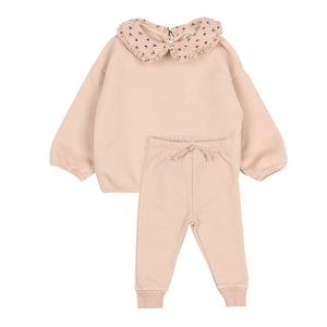 Buho Rose Baby Fall Sweatshirt & Fleece Legging Set