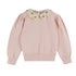 Emile et Ida Peony Col Crochet Sweater