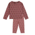 Emile et Ida Poppy Violine Imprime Tee Shirt & Legging Set