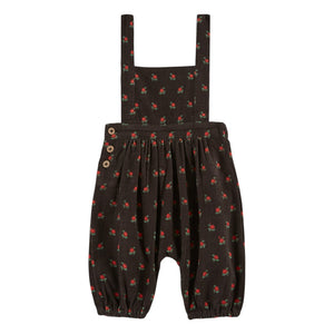 Emile et Ida Poppy Noir Romper