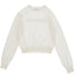 Pinko White LS Sweatshirt w/ Logo