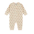 Emile et Ida Poppy Brioche Imprime Molleton Romper