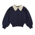Emile et Ida Marine Pierrot Col Pullover