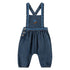 Emile et Ida Denim Brodee Denim Romper