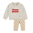 Emile et Ida Creme Brode Legging Set