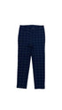 Lil Legs Navy Windowpane Plaid Pants