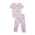 Esme Pink Jetset Short Sleeve Pajamas