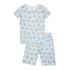 Esme Baseball Shorts Pajama Set