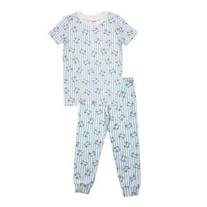 Esme Baseball Short Sleeve Pajamas