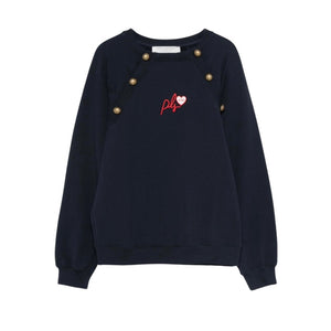 Philosophy Blue LS Pullover