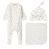 Marmar Little Sakura Rubetta 3Pc Set (Footie+Hat+Blanket)