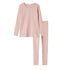 Marmar Faded Rose Plain Tee & Legging Set