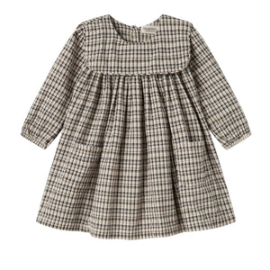Marmar Pilot Navy Check Dulle Dress