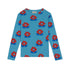 The Campamento Blue Big Flowers T-Shirt