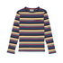 The Campamento Blue Multicolor Stripes T-Shirt
