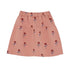 The Campamento Pink Flowers Skirt
