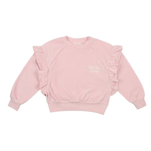 The New Society Pale Pink Odense Sweater