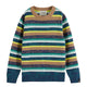 Scotch & Soda Multicolor Boy Yarn-Dyed Striped Pullover