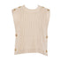 Twinset Biscuit Knit Vest