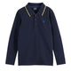 Scotch & Soda Night Boy LS Polo with Tipping