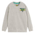 Scotch & Soda Light Grey Boy Towelling Sweatshirt