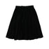 Lil Legs Black Velour Circle Skirt