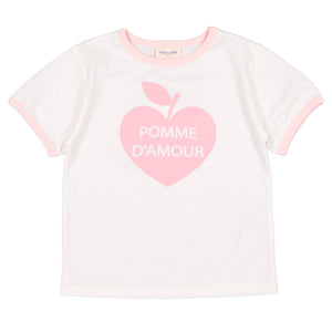 Louis Louise Off White Jersey Amour T-Shirt