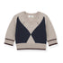 1 + in the Family Tortora Kasper Argyle Pullover