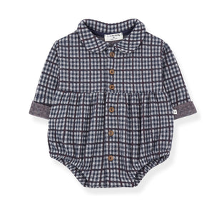 1 + in the Family Dark Blue Moritz Romper