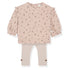 1 + in the Family Nude Line Sweater & Legging Set