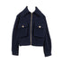 Twinset Classic Blue Jacket w/ Pockets
