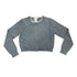 Twinset Med Grey Mel Short Knit Cardigan
