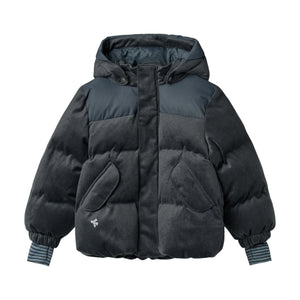 Wheat Navy Puffer Mads Jacket