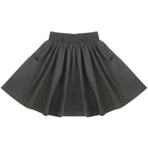 Parni K557 Black Tafetta Skirt