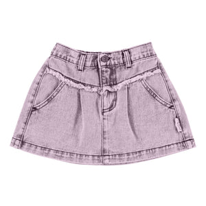 Piupiuchick Lilac Knee-Length Skirt