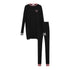 Parni PJ104 Black Colorblock Teen Pajamas