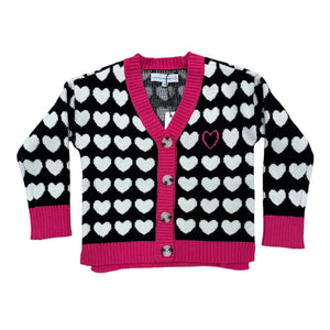 Central Park West Cora Heart Cardigan