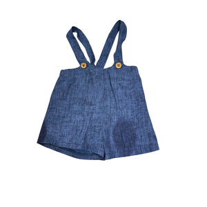 Belati Navy Distressed Baby Overall