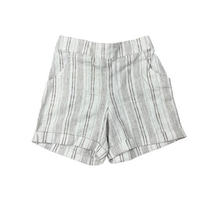 Belati White Taupe Shorts