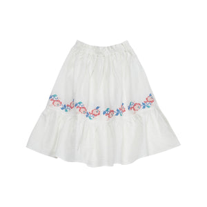 Cera Una Volta White Jane Skirt