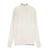 Lil Legs Cream Scalloped Knit Mockneck